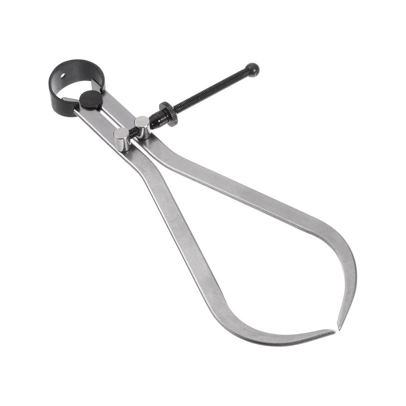Kozelo Spring Joint Caliper - [6 Inch] Carbon Steel Adjustable Spring Outside Caliper with Solid Nut for Metalworking Drawing Use, Silver Tone - Image 4